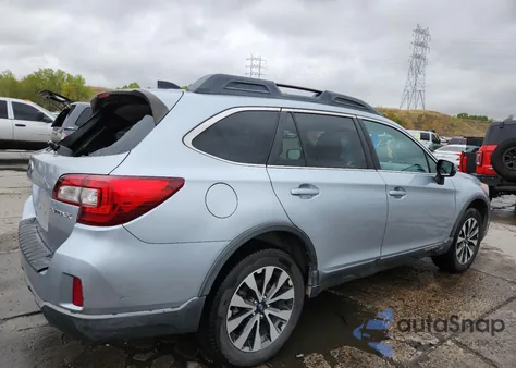 2016 Subaru Outback 2.5I Limited из США, поврежденный, VIN 4S4BSBJC5G3221508
